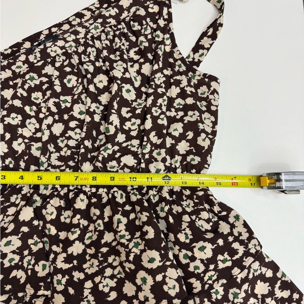 Pretty Garden Floral One-Shoulder Summer Dress size M - Picture 5 of 9